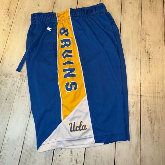 UCLA Bruins Colosseum Shorts Mens Small Blue Basketball Stretch Pockets Skate - Picture 7 of 7